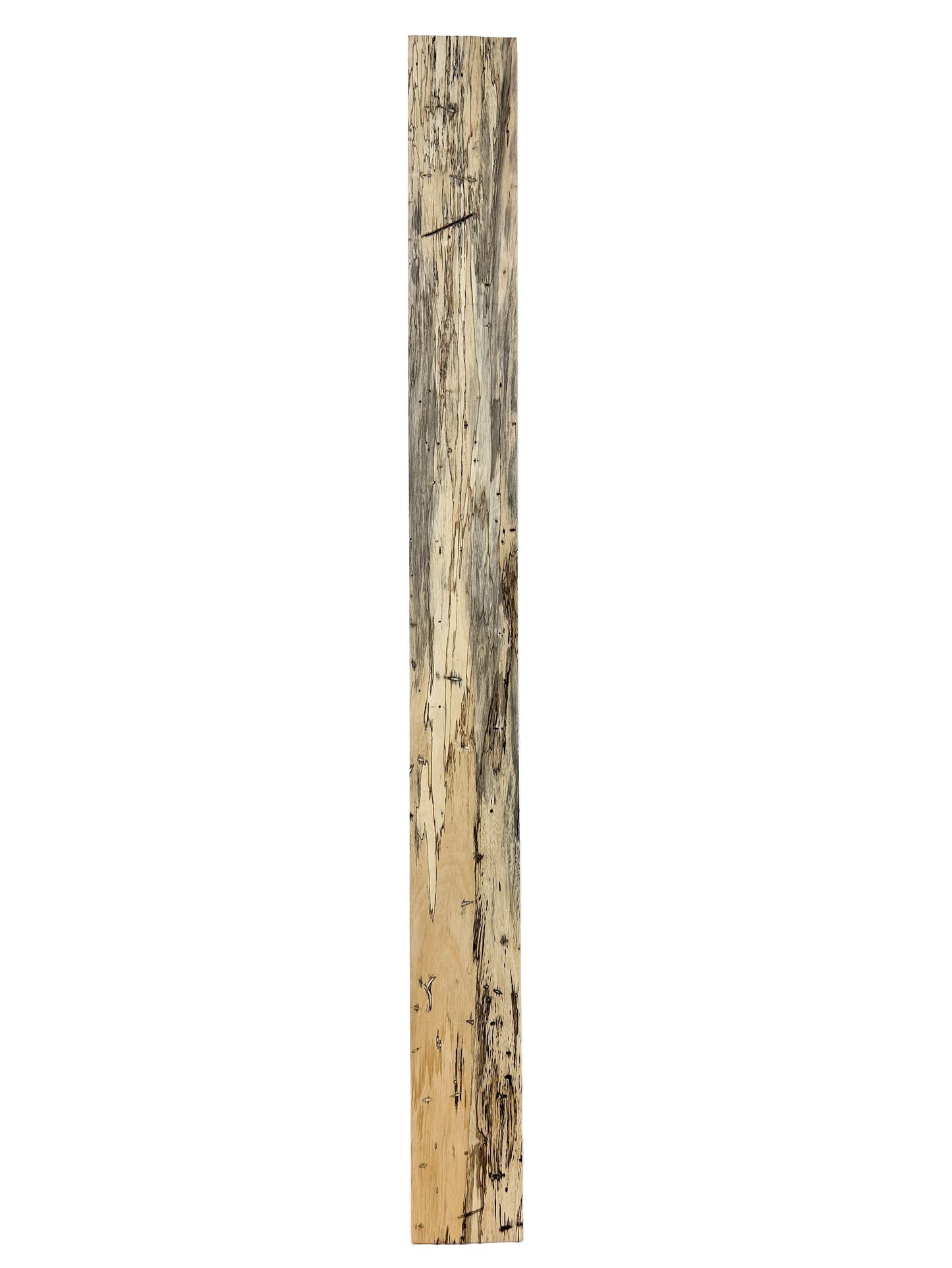 Tamarind, Indian Spalted FIGURED board - 38.5" x 3.5" x .75" WE1061