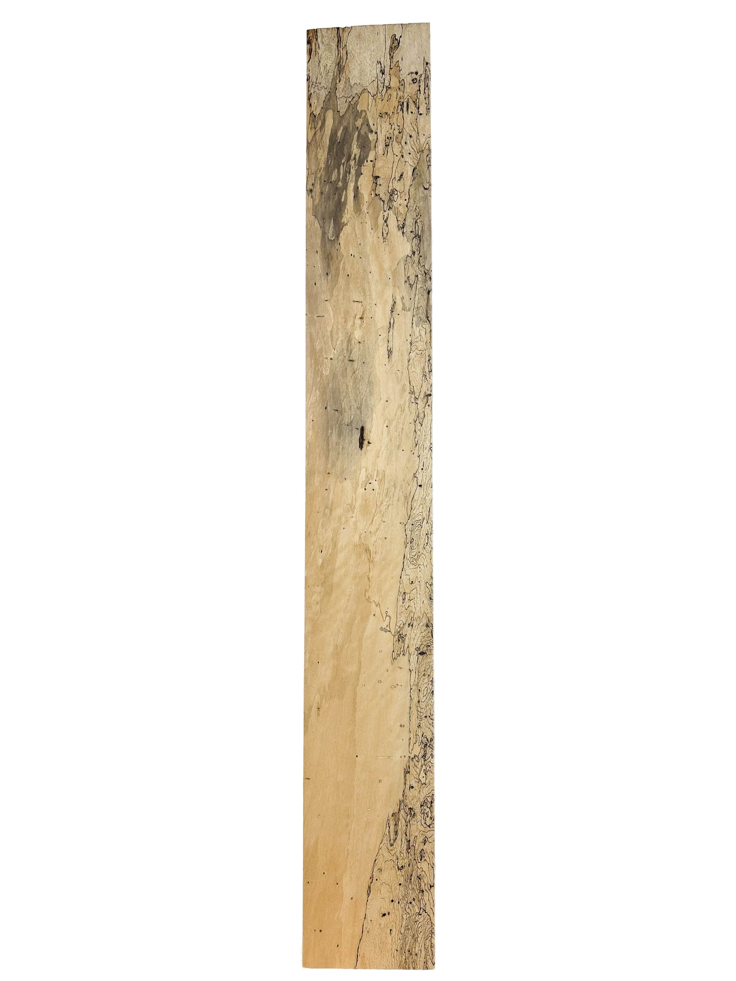 Tamarind, Indian Spalted FIGURED board - 48" x 6.5" x .75" WE1063