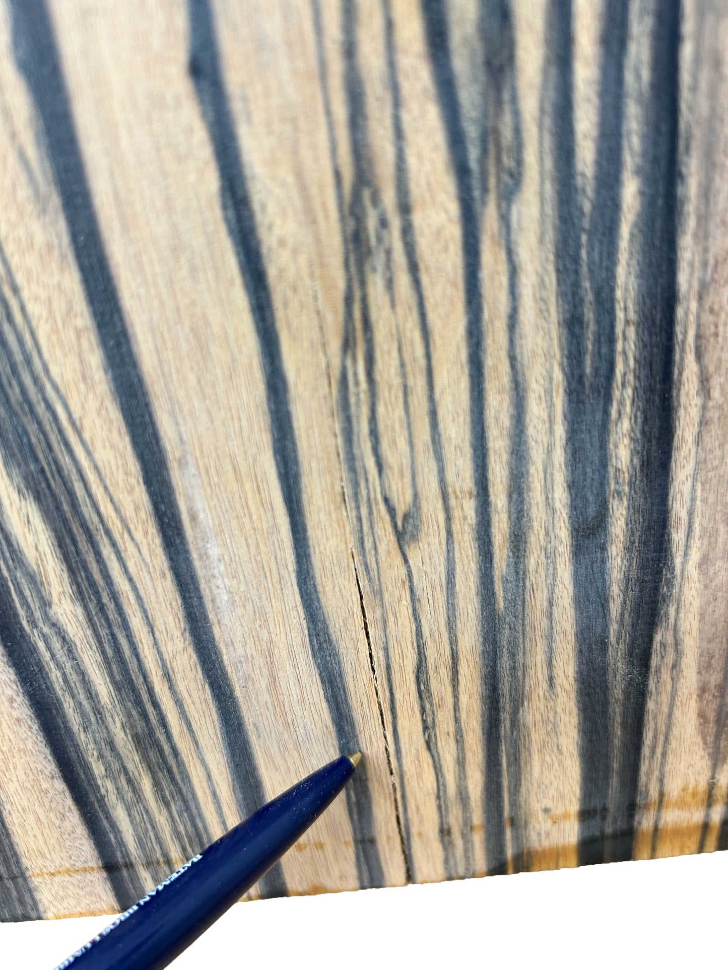 Ebony, Black & White/Pale Moon Striking Bowl Blank - 7.25" x 7.25" x 2.25" WE1081