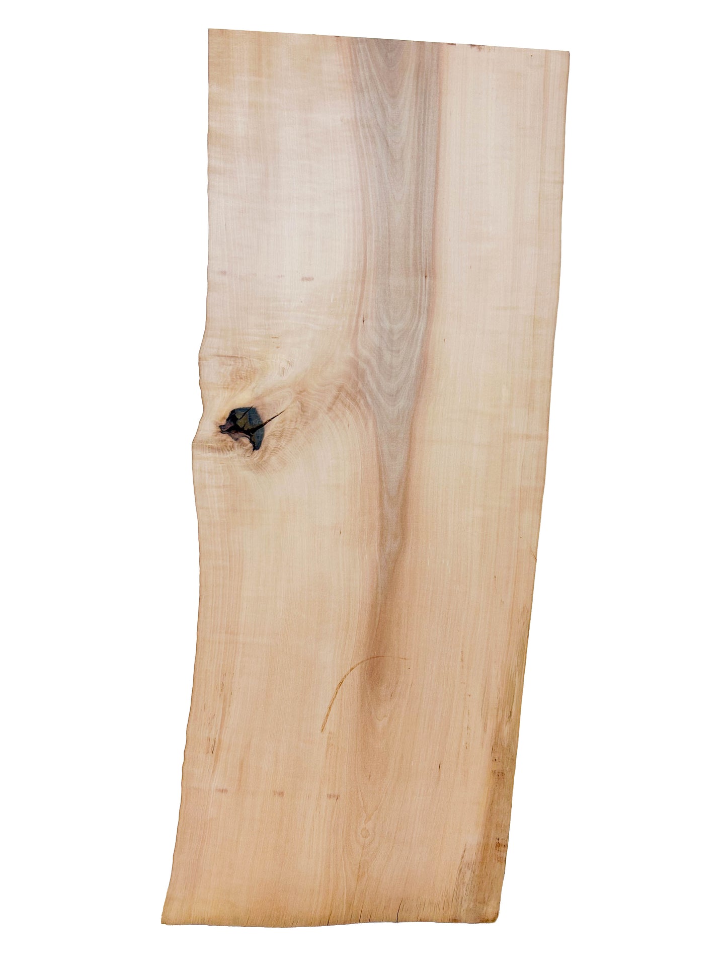 Pearwood, Swiss KD Live Edge Lumber - 24" x 9.25-10" x .75" WE1107
