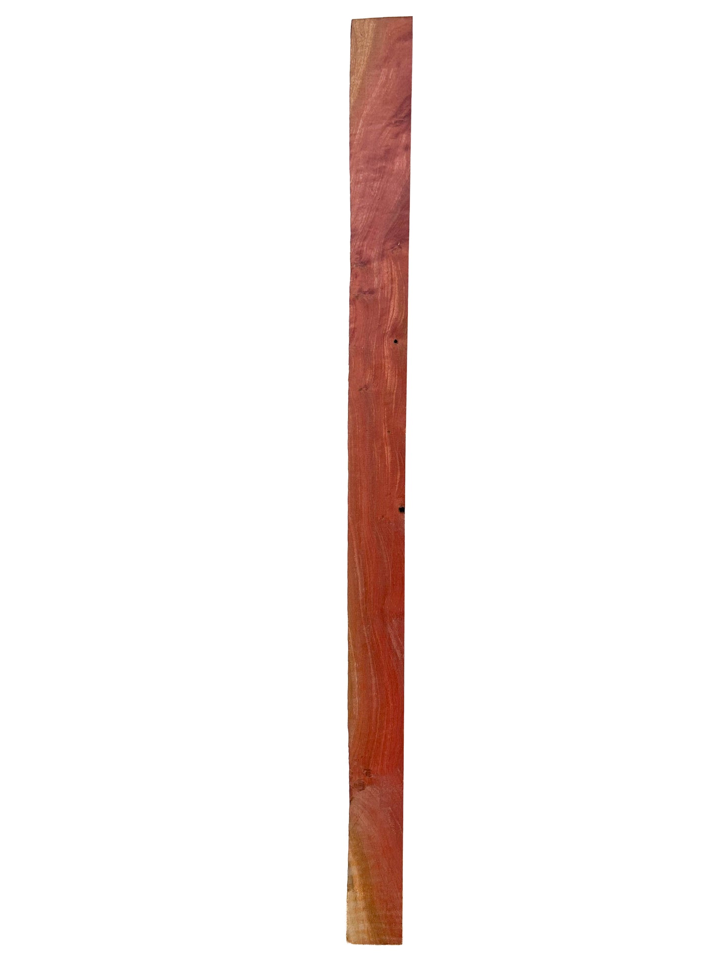 Pink Ivory, HIGHLY CURLY FIGURED lumber - 24" x 1.5" x 3/4" WE1259