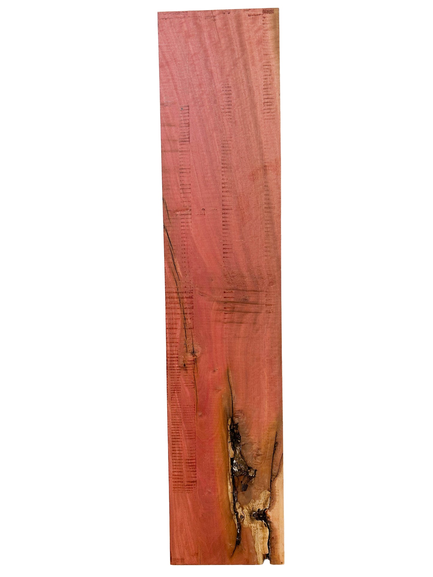 Pink Ivory, CURLY lumber - 21" x 4.5" x 3/4" WE1266