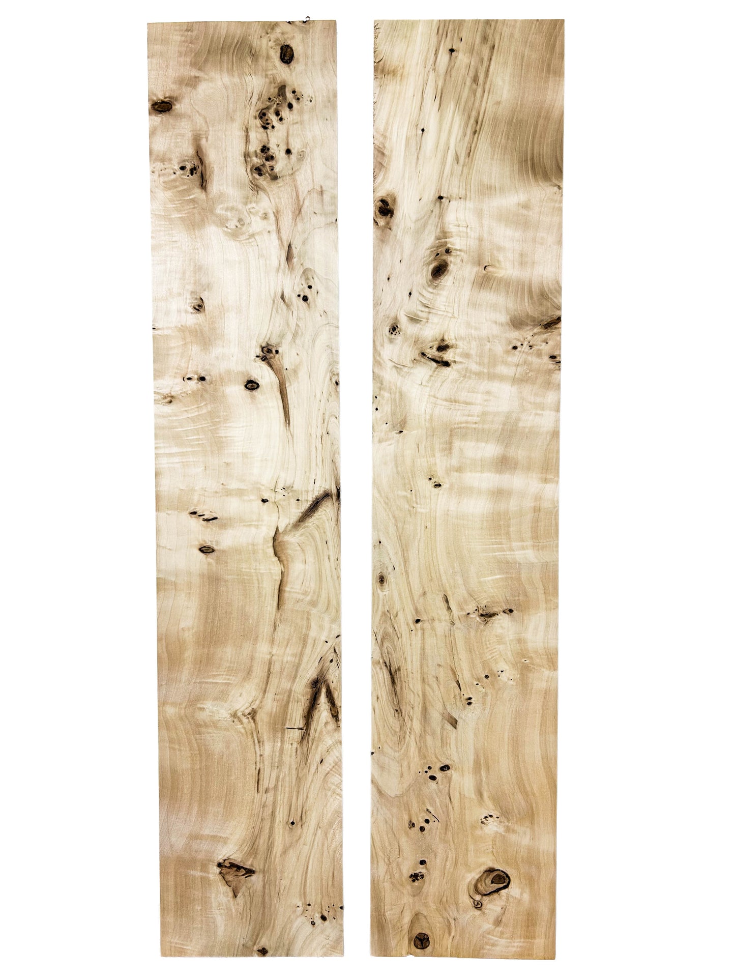Mappa, European Burl HIGH FIGURE lumber - 35" x 7" x 3/4" - WE1279