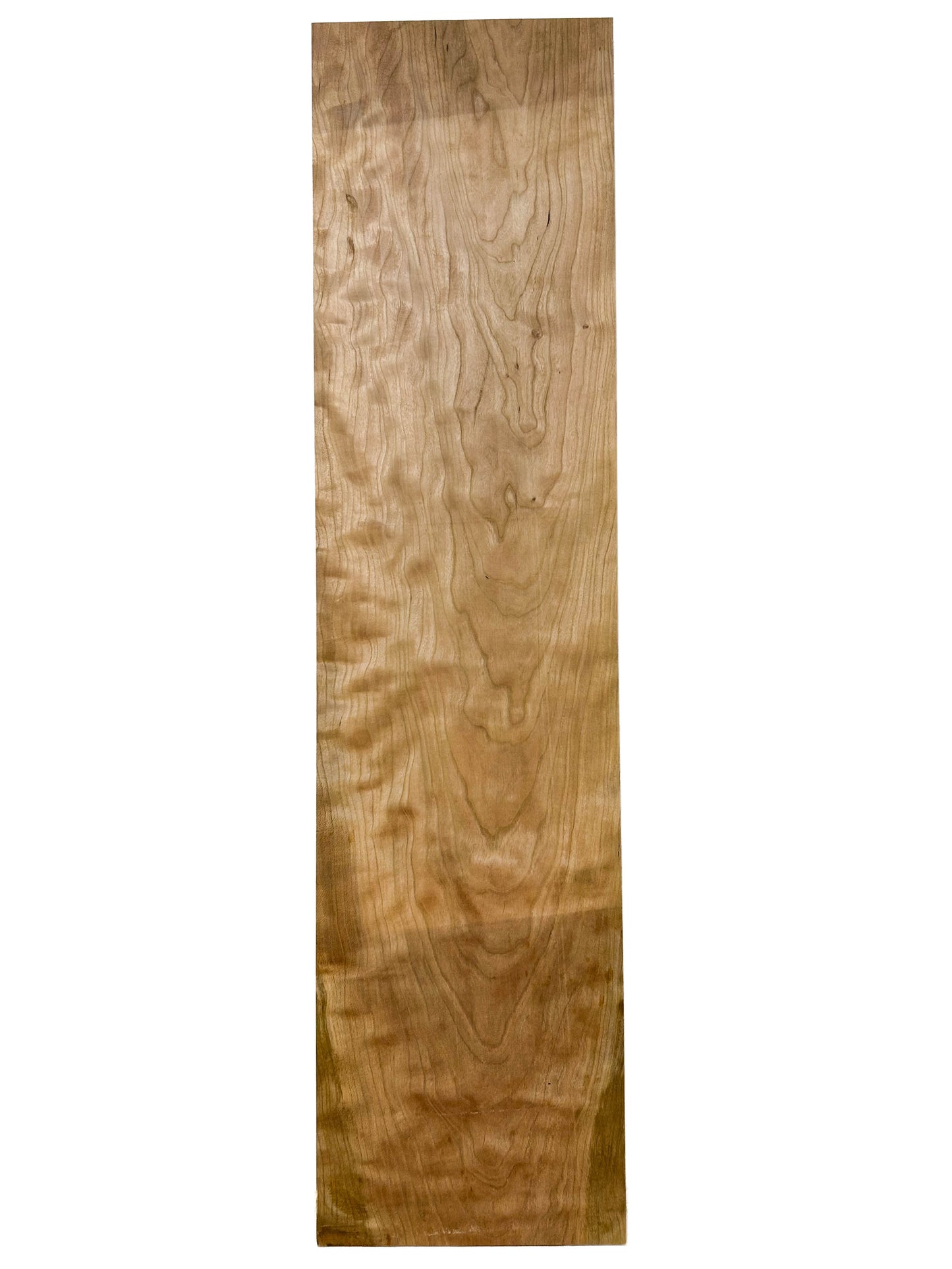 Cherry, Figured Curly WIDE Board - 36" x 9" x 7/8" - WE1296