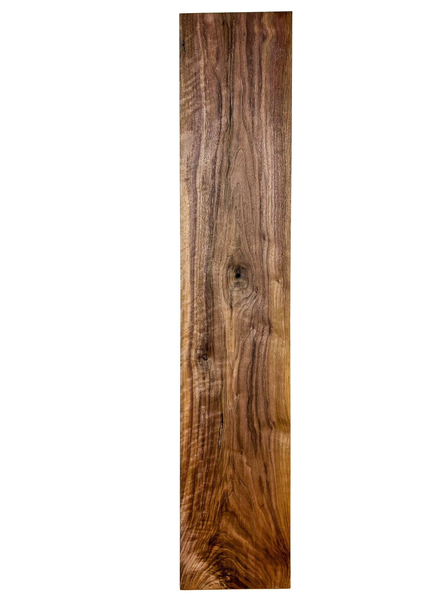 Walnut, American CURLY lumber - 46.5" x 9" x 3/4" WE1303