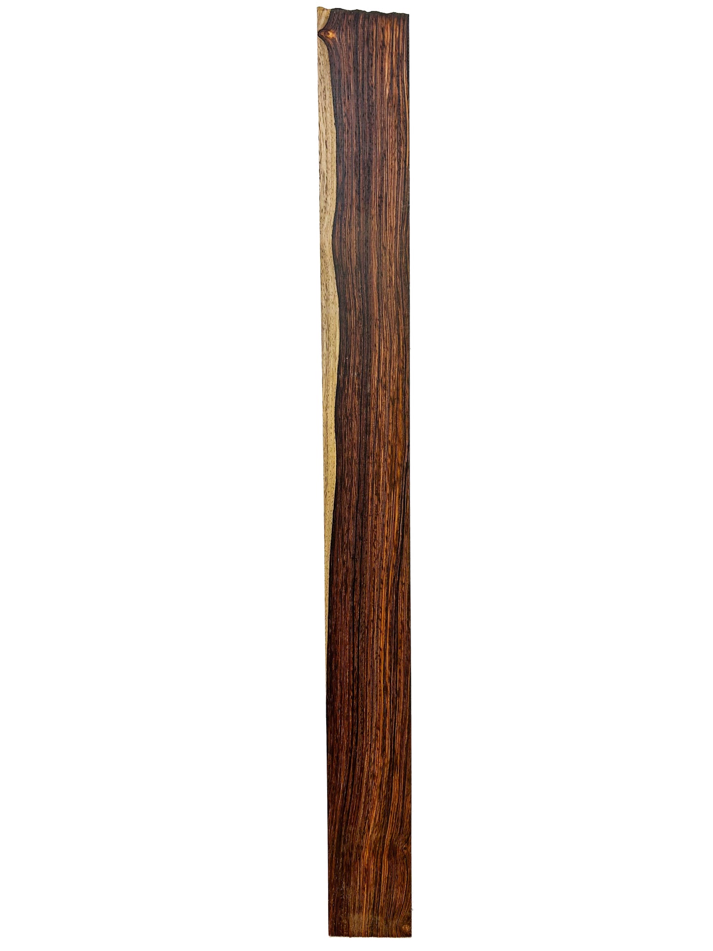 Cocobolo FIGURED Lumber - 28" x 2-5/8" x 1" WE1306
