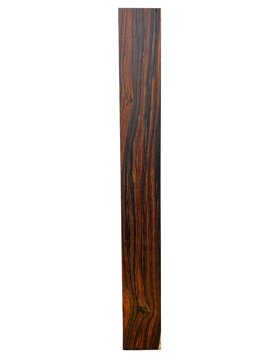 Cocobolo FIGURED Lumber - 22.25" x 2-5/8" x 1" WE1309