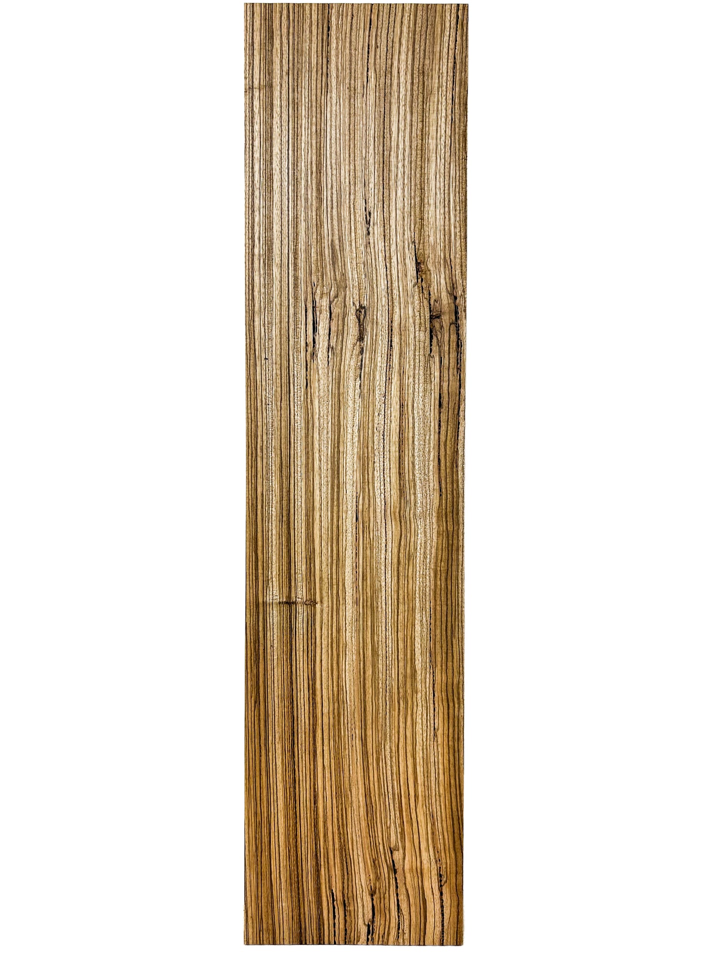 Zebrawood 4/4 Exotic Board - 36" x 8.5" x 1" - WE1326