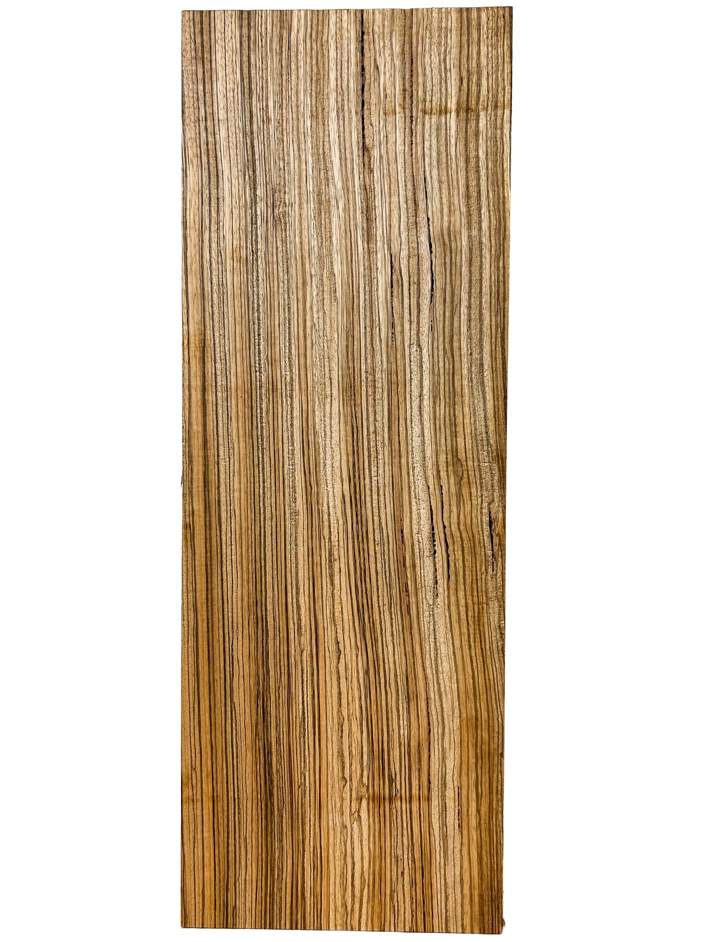 Zebrawood 4/4 Exotic Board - 26.75" x 9.5" x 1" - WE1327