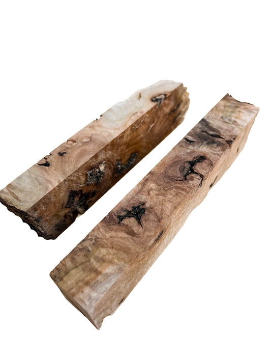 Australian Bimble Box Burl Knife Scales/Pistol Grips - 5.5" x 1.5" x 1" WE1367