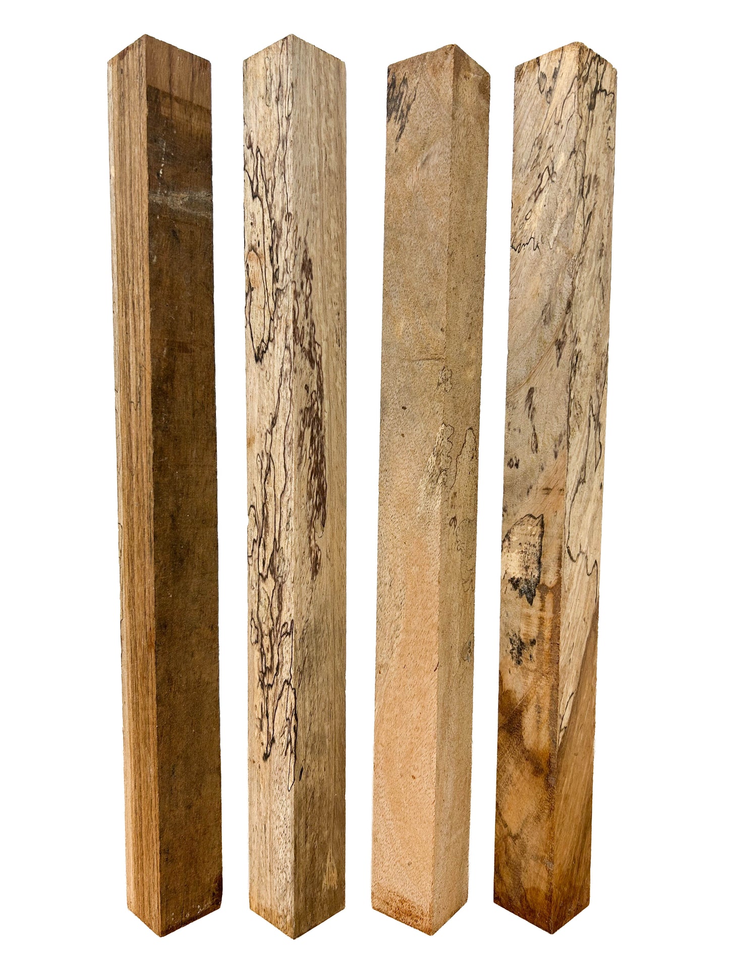 Spalted Figured Jatoba Turning Square/Spindle - 18" x 1.5" x 1.5" WE1405
