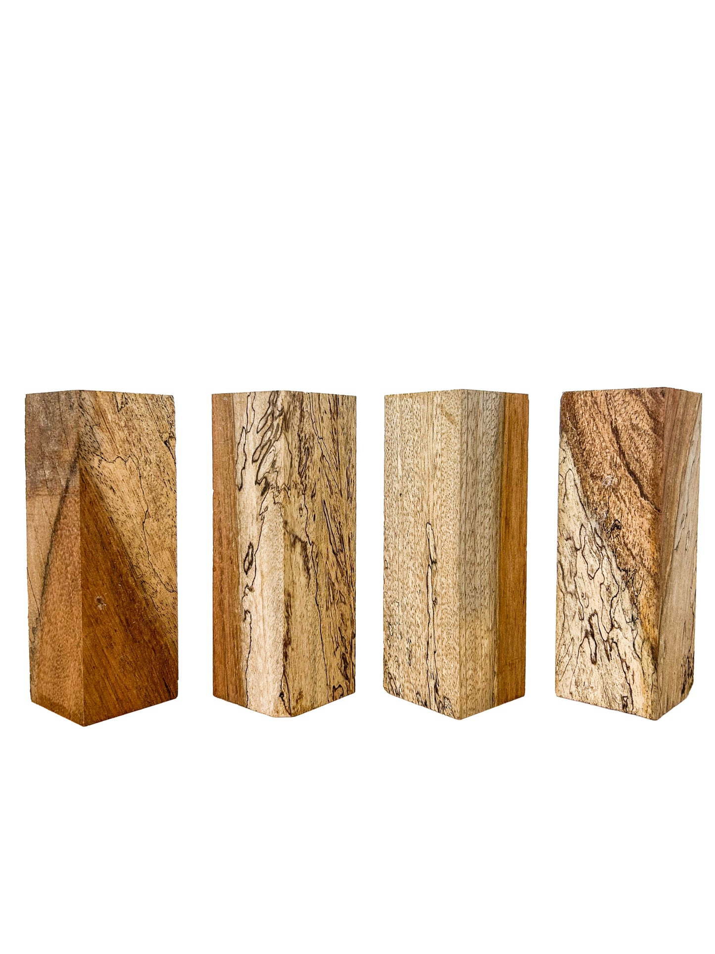 Spalted Figured Jatoba Turning Square/Spindle - 6" x 2" x 2" WE1409