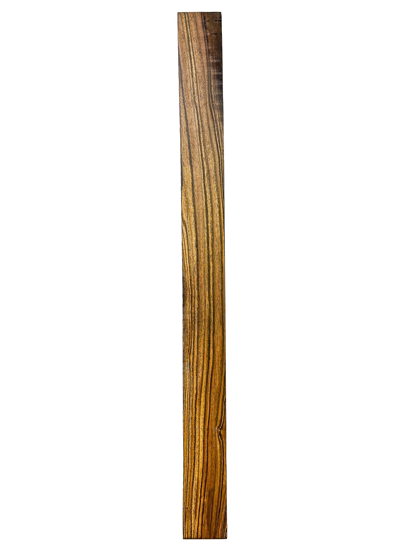 Bocote 4/4 Figured Lumber - 36.25"x 3"x 7/8" WE1411