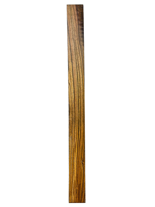 Bocote 4/4 Figured Lumber - 36.25"x 3"x 7/8" WE1442