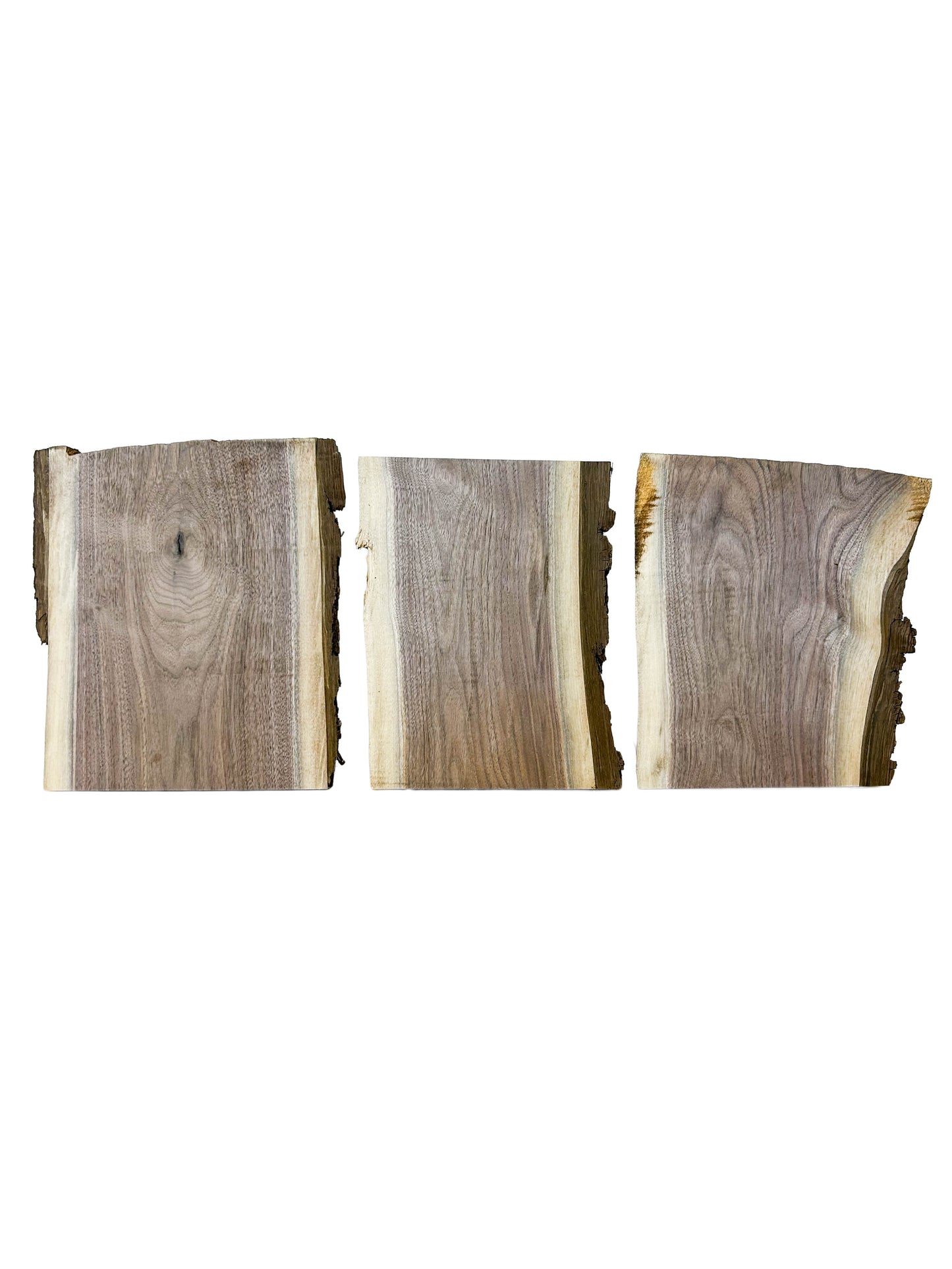 Walnut, American Live Edged lumber - 12" x 9-11" x 1" WE1462
