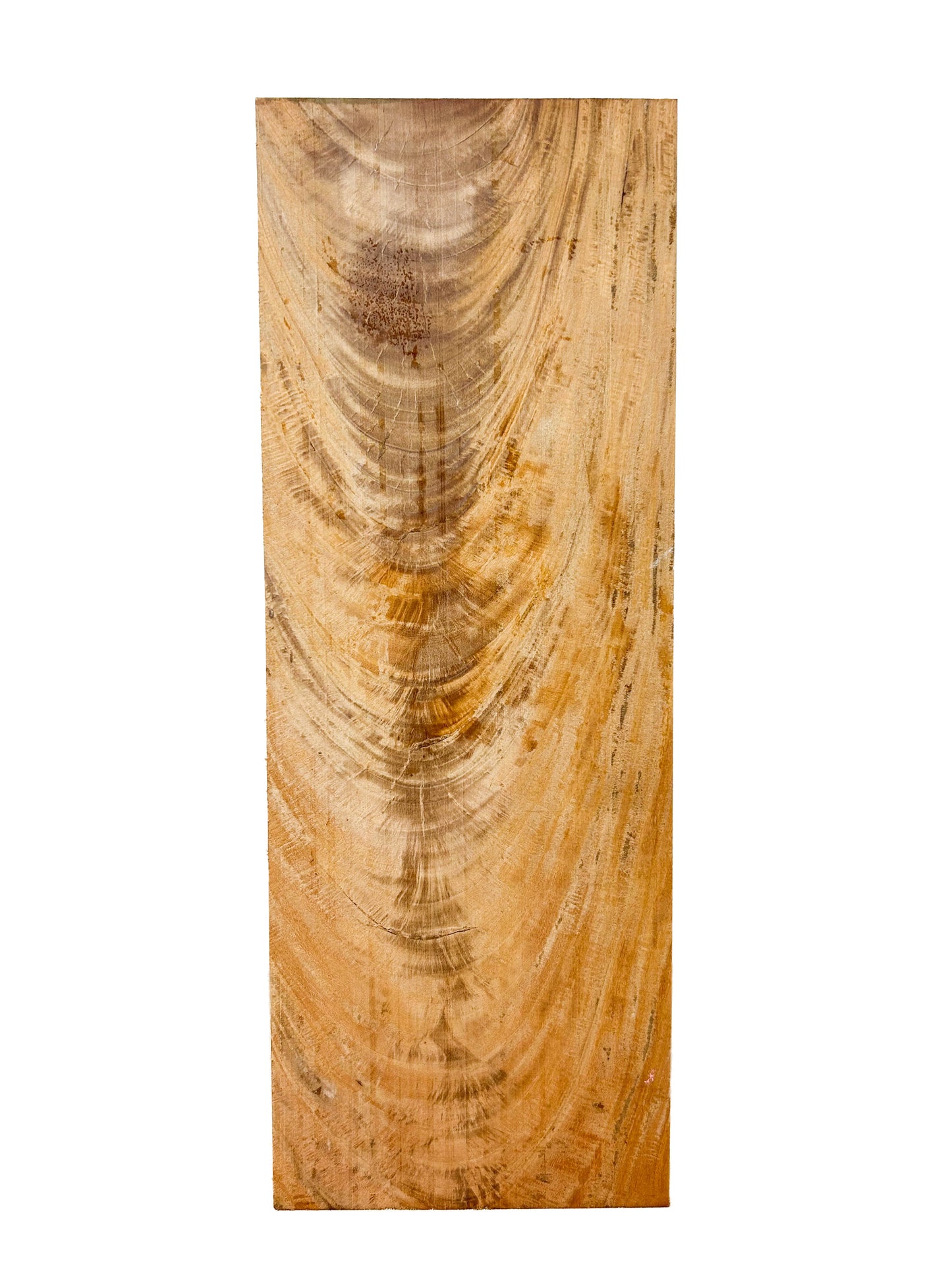 Garapa, Brazilian CROTCH high figured - 18.5" x 6.75" x 2" WE1469