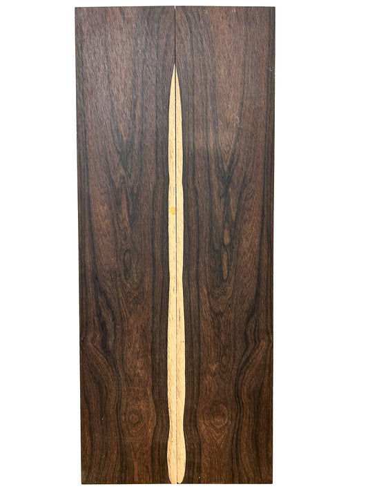 Blackwood, African (Dalbergia melanoxylon) Guitar BackSet - See sizes in description WE1545