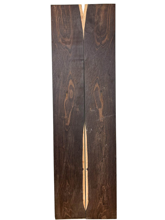 Blackwood, African (Dalbergia melanoxylon) Guitar Side Set - See sizes in description WE1546
