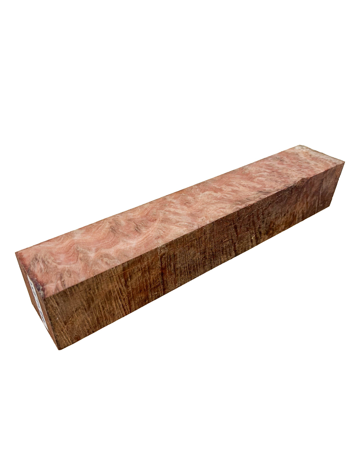 Australian Western Red Box Burl Pool Cue/Spindle/Turning Blank - 12"x 2"x 2" WE1594