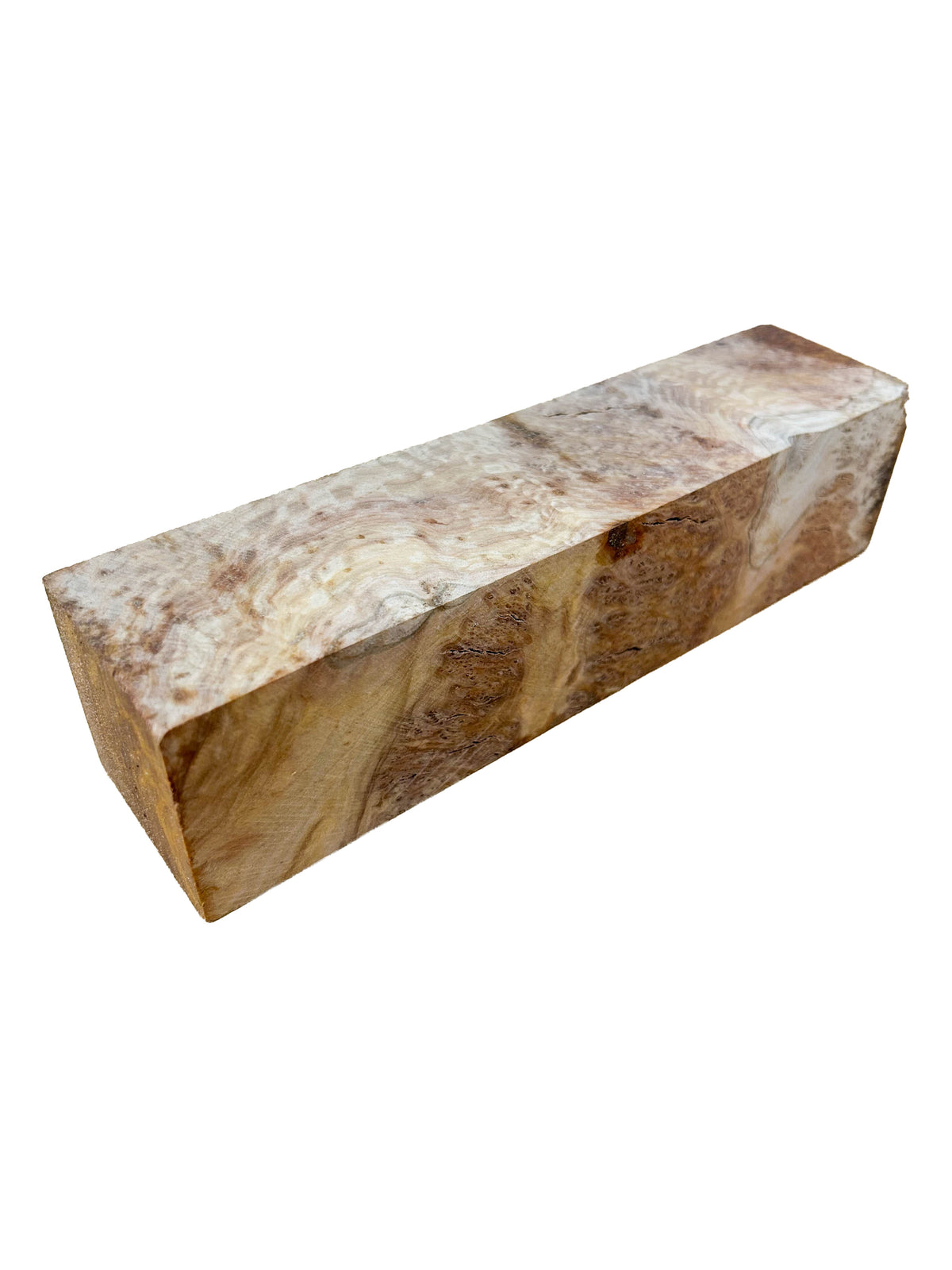 Australian Bimble Box Burl Turning Blank - 8"x 2"x 2" WE1601
