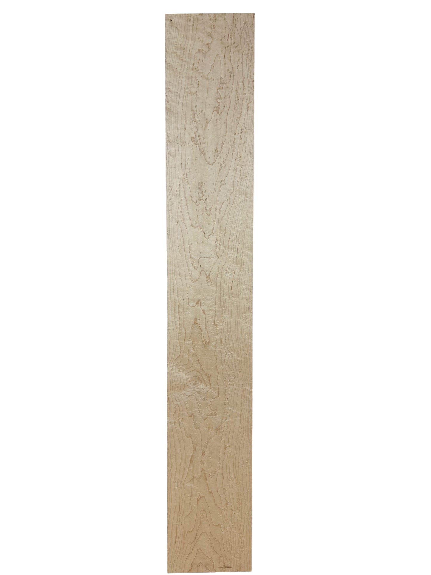 Maple Birdseye Figured Board - 36" x 5.5" x 3/4" - WE521