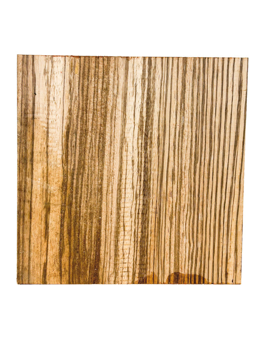 Zebrawood Bowl Blanks - 7-7/8" x 7-7/8" x 2-7/8" - WE537