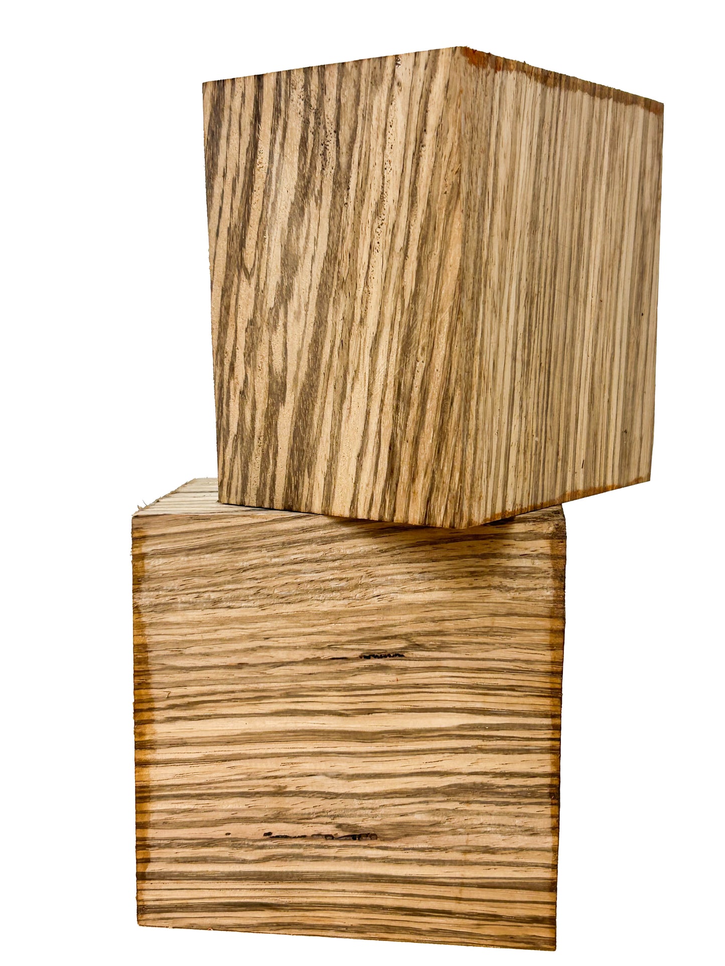 Zebrawood Bowl Blanks - 4" x 4" x 3" - WE538