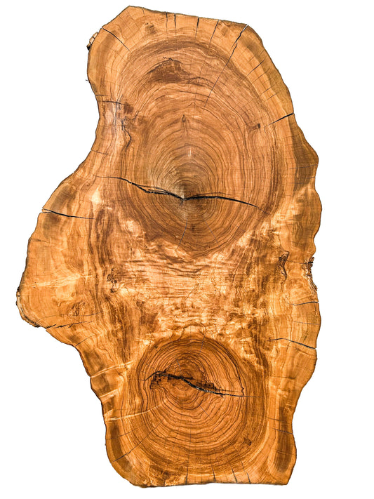 OLIVEWOOD: Italian COOKIE Figured - 27"x 11-19"x 2.25" - WE578