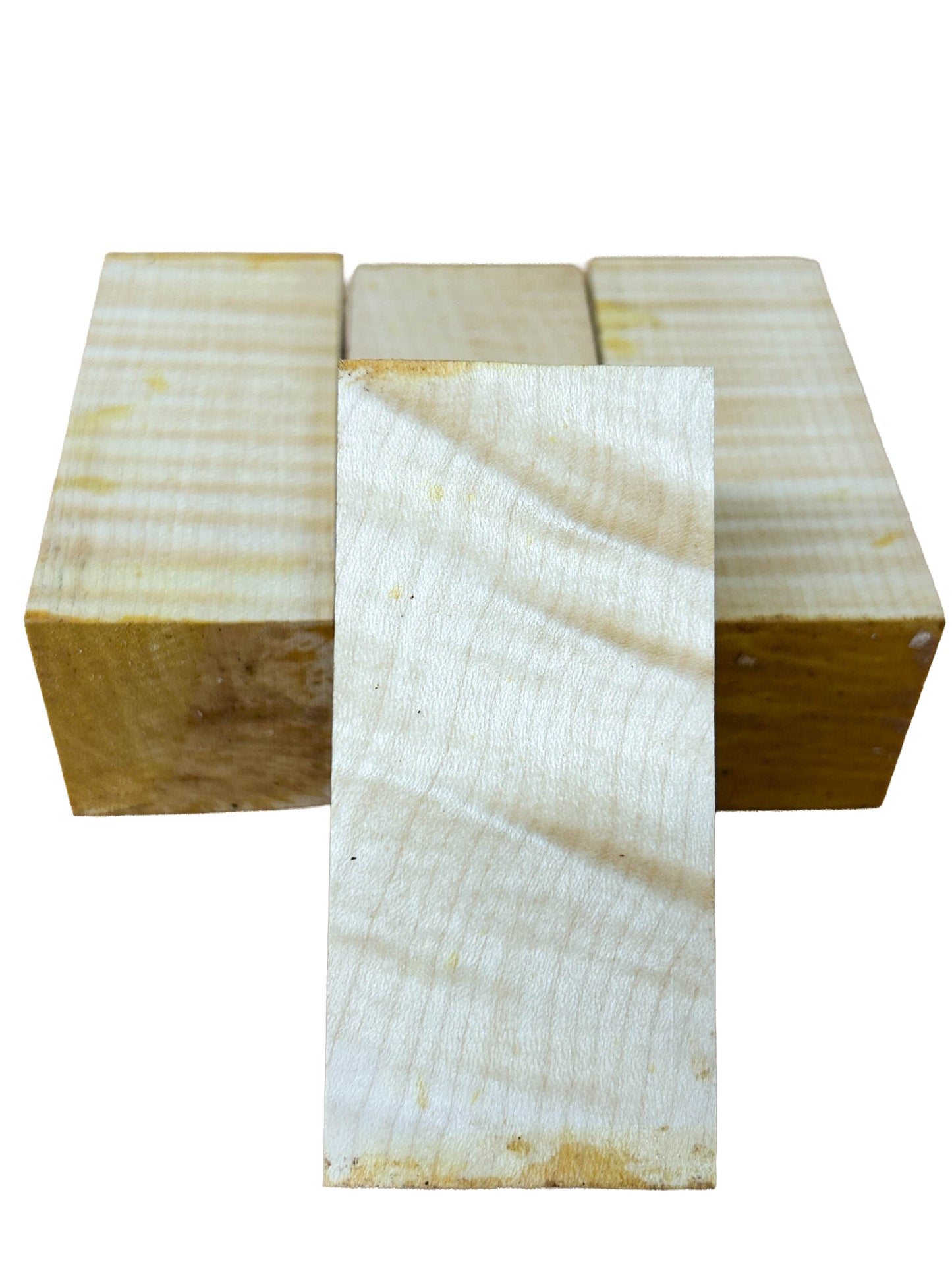Curly Maple, European Turning squares - 4" x 1-7/8" x 1-7/8" WE583