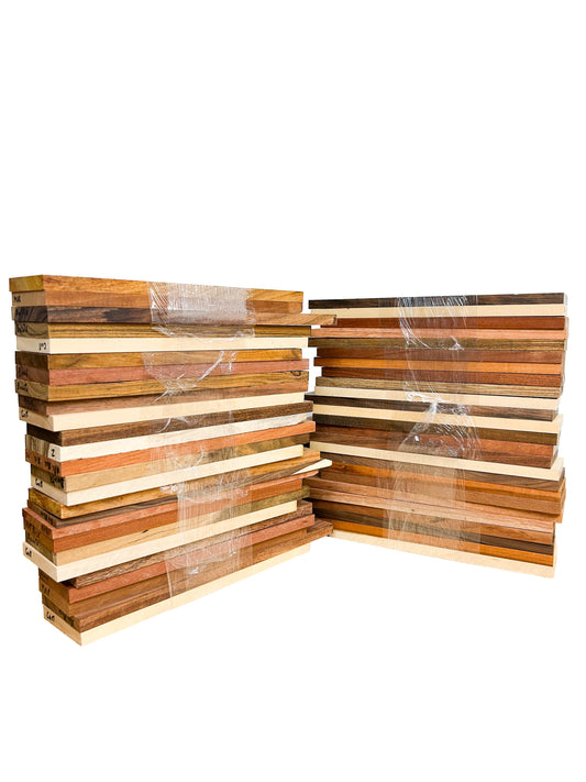 Exotic Thins Mix 5pc Packs - 1/2"x 2.75-3"x 11-12" - WE621