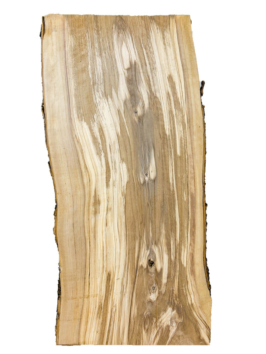OLIVEWOOD: Italian Live Edge Figured, Cutting Boards 24"x 10.5-11.5"x 7/8" - WE706