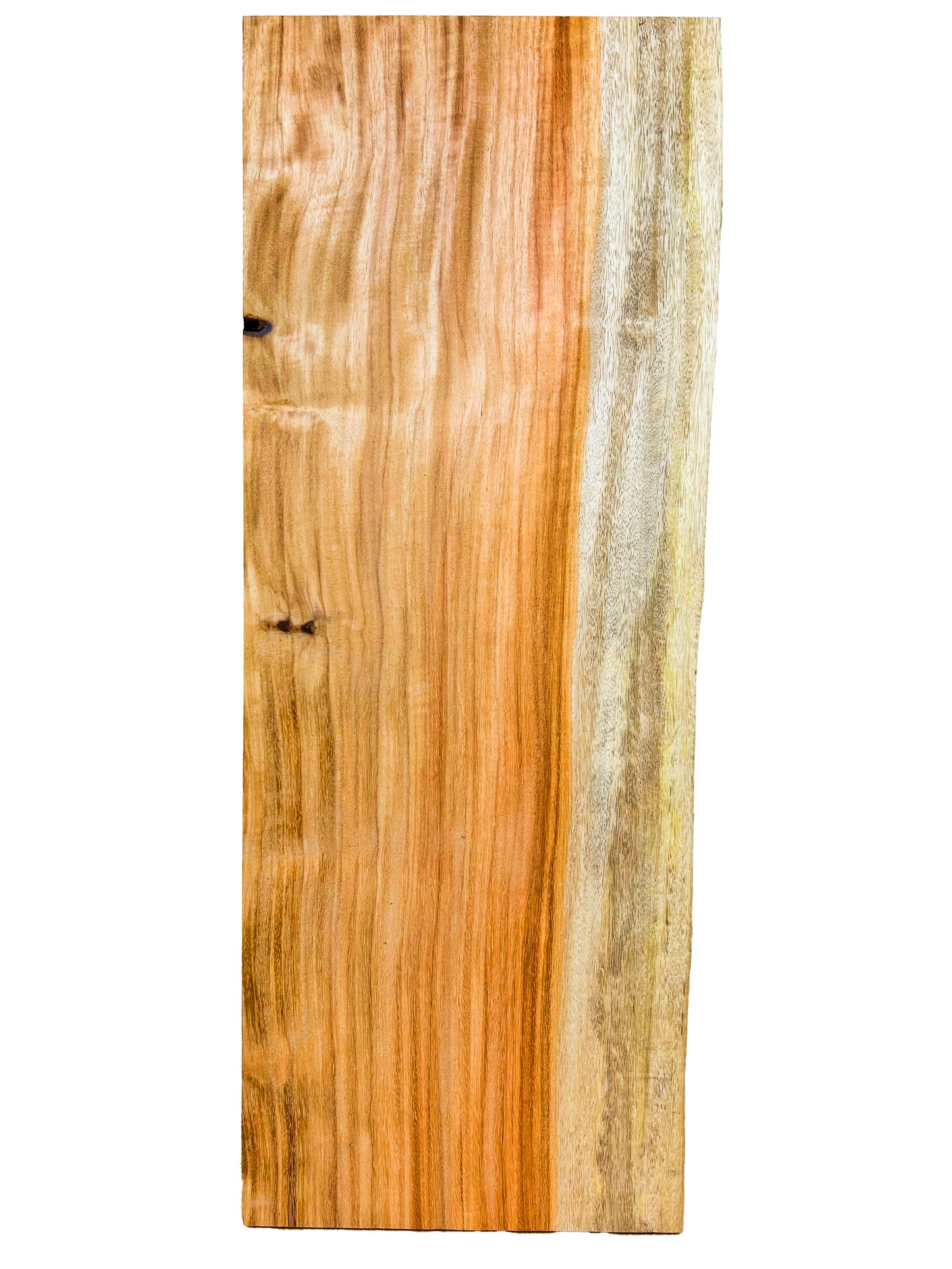 Canary, Red/Macacauba 6/4 Live Edge Slabs - 24"x 9" x 1.5" - WE710