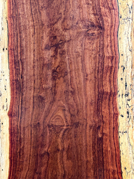 Hormigo 5/4 Live Edge Slab - 41"x 13" x 1-1/8" - WE716