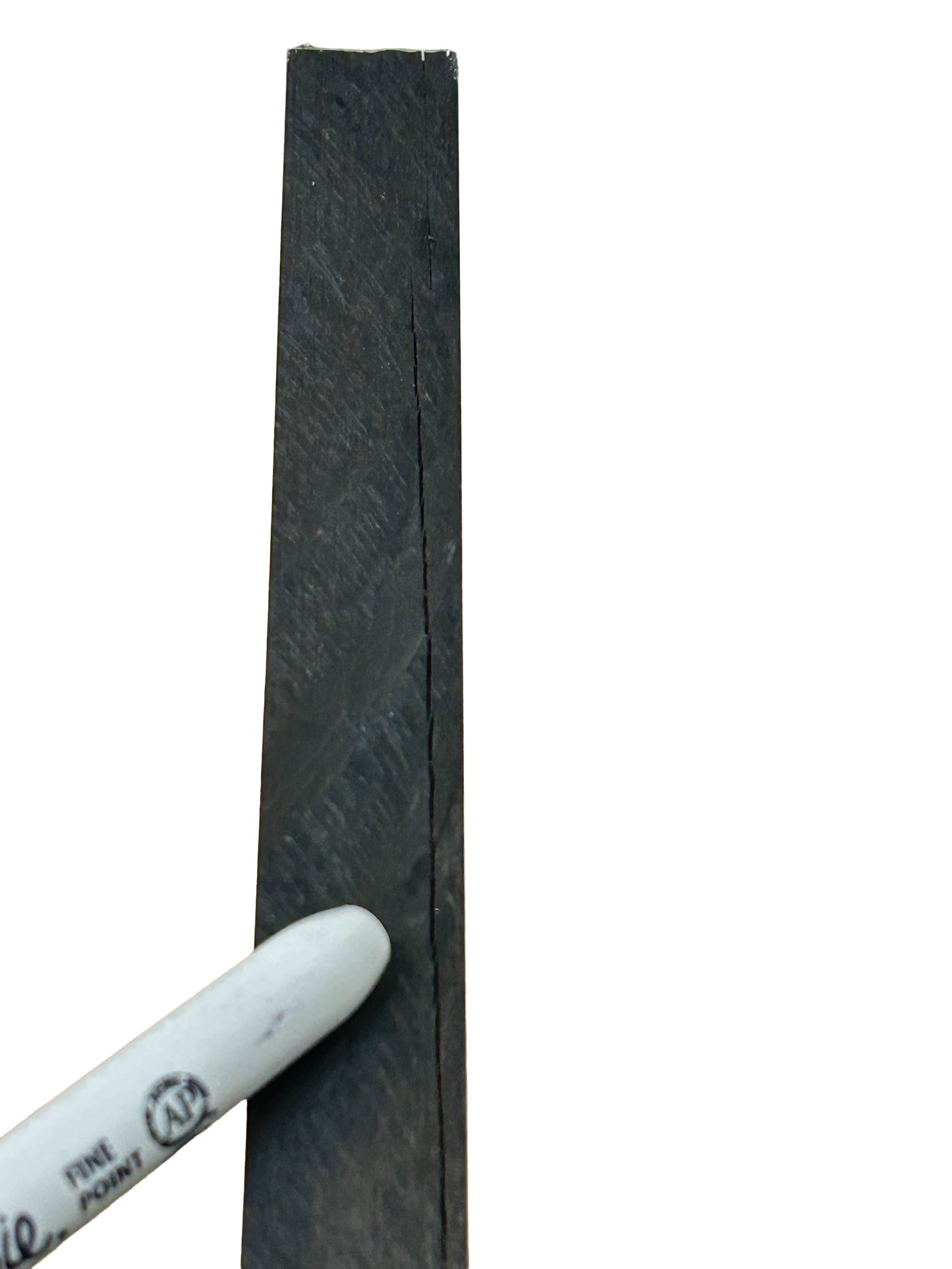 Ebony, Gabon Exotic Lumber - 25" x 4.25" x 7/8" AA GRADE - WE736