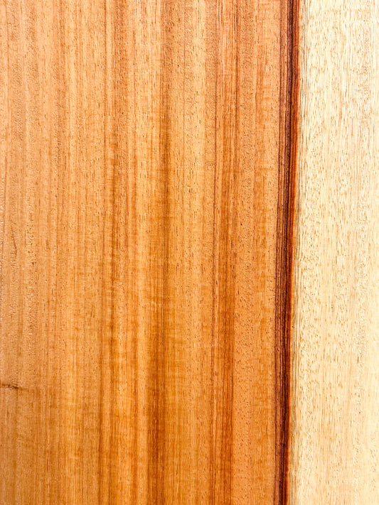 Canary, Red/Macacauba 5/4 Live Edge Slabs - 31"x 8" x 1-1/8" - WE742