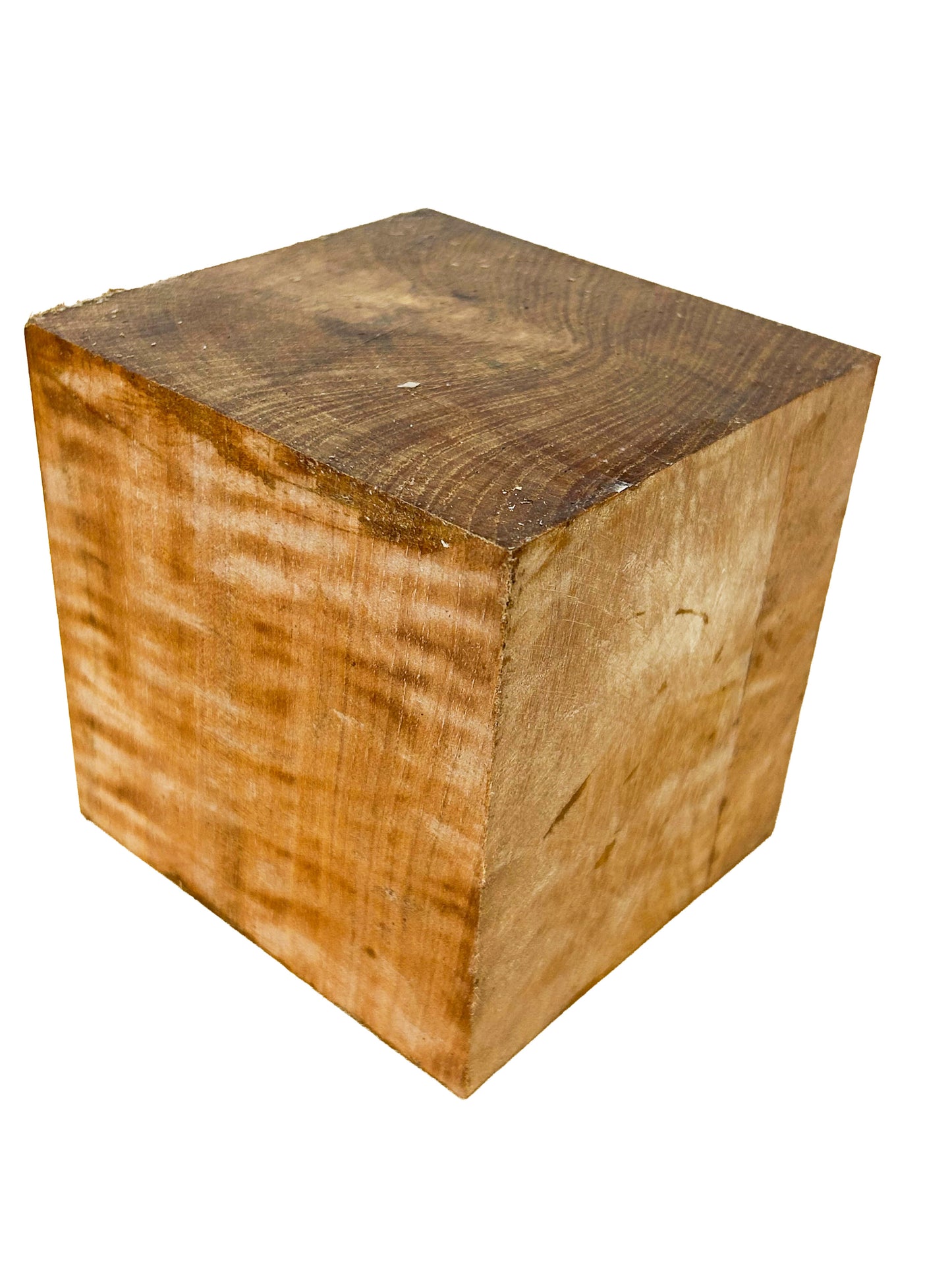 Pyinma, Highly figured Bowl Blank- 4.5" x 4.5" x 4" - WE769