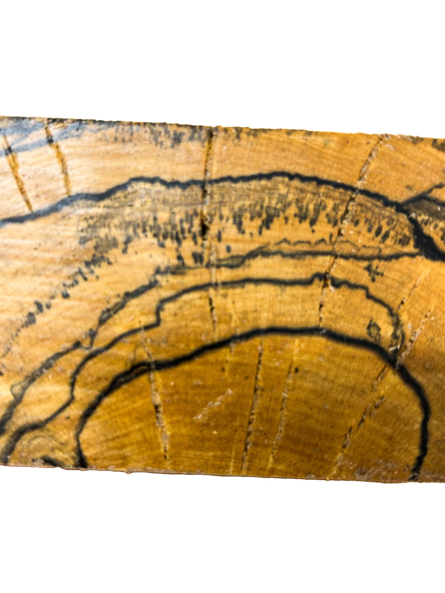 Ebony, Black & White/Pale Moon Striking Bowl Blank - 6.5" x 6.25" x 2.5" WE806