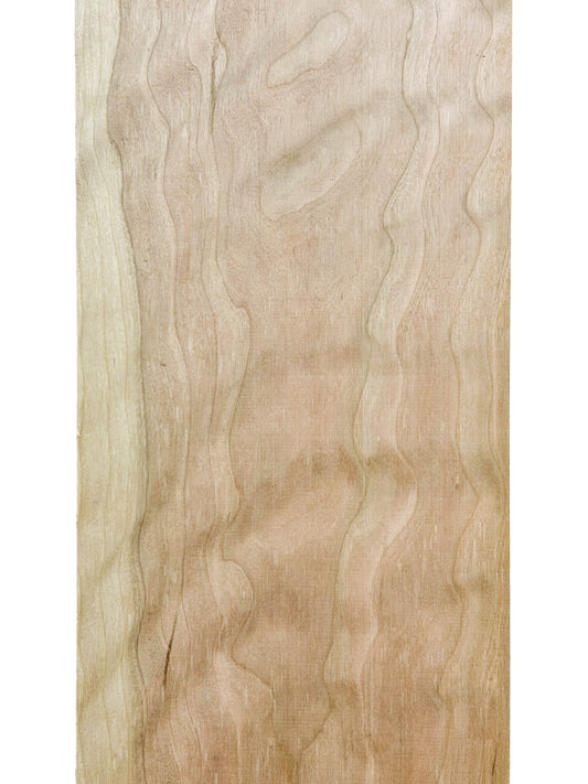 Figured Curly Cherry Board - 48" x 6.75" x 3/4" - WE824