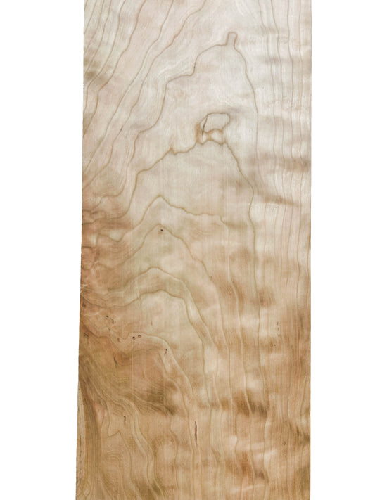 Figured Curly Cherry Board - 48" x 8" x 3/4" - WE826