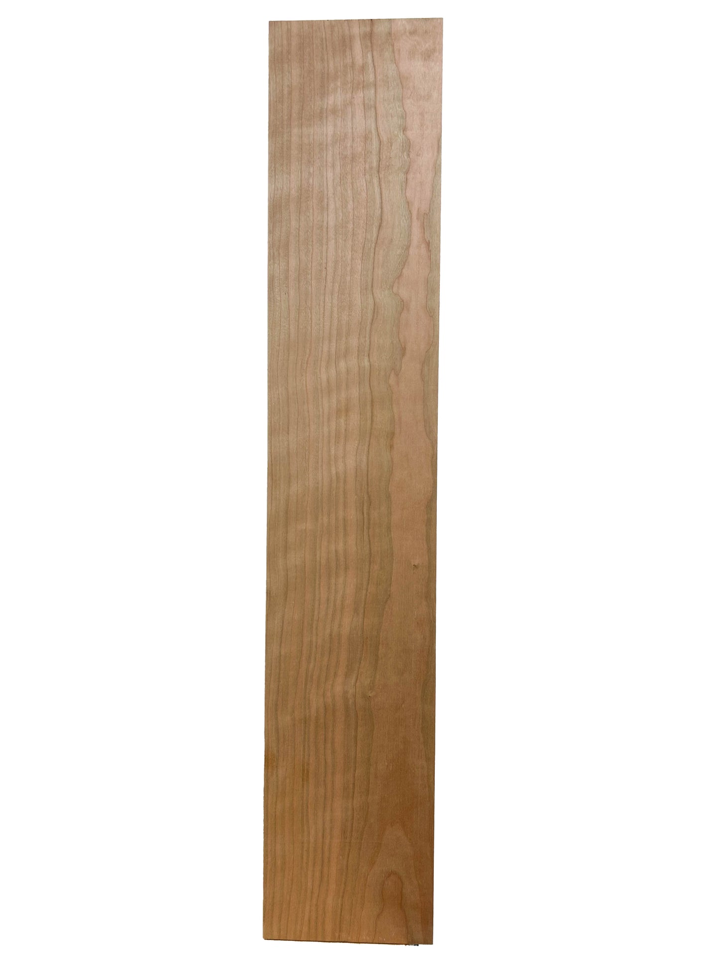 Figured Curly Cherry Board - 36" x 6.75" x 3/4" - WE827