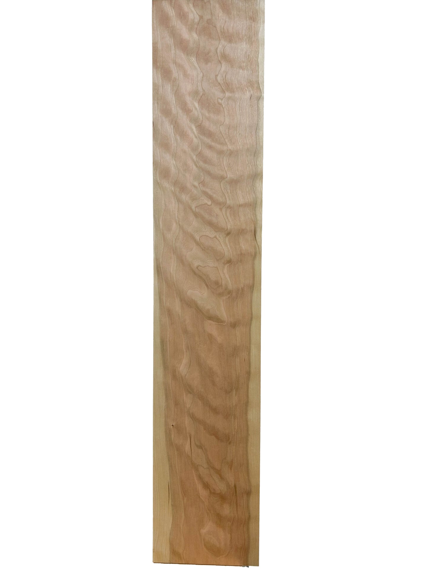 Figured Curly Cherry Board - 36" x 7" x 3/4" - WE828