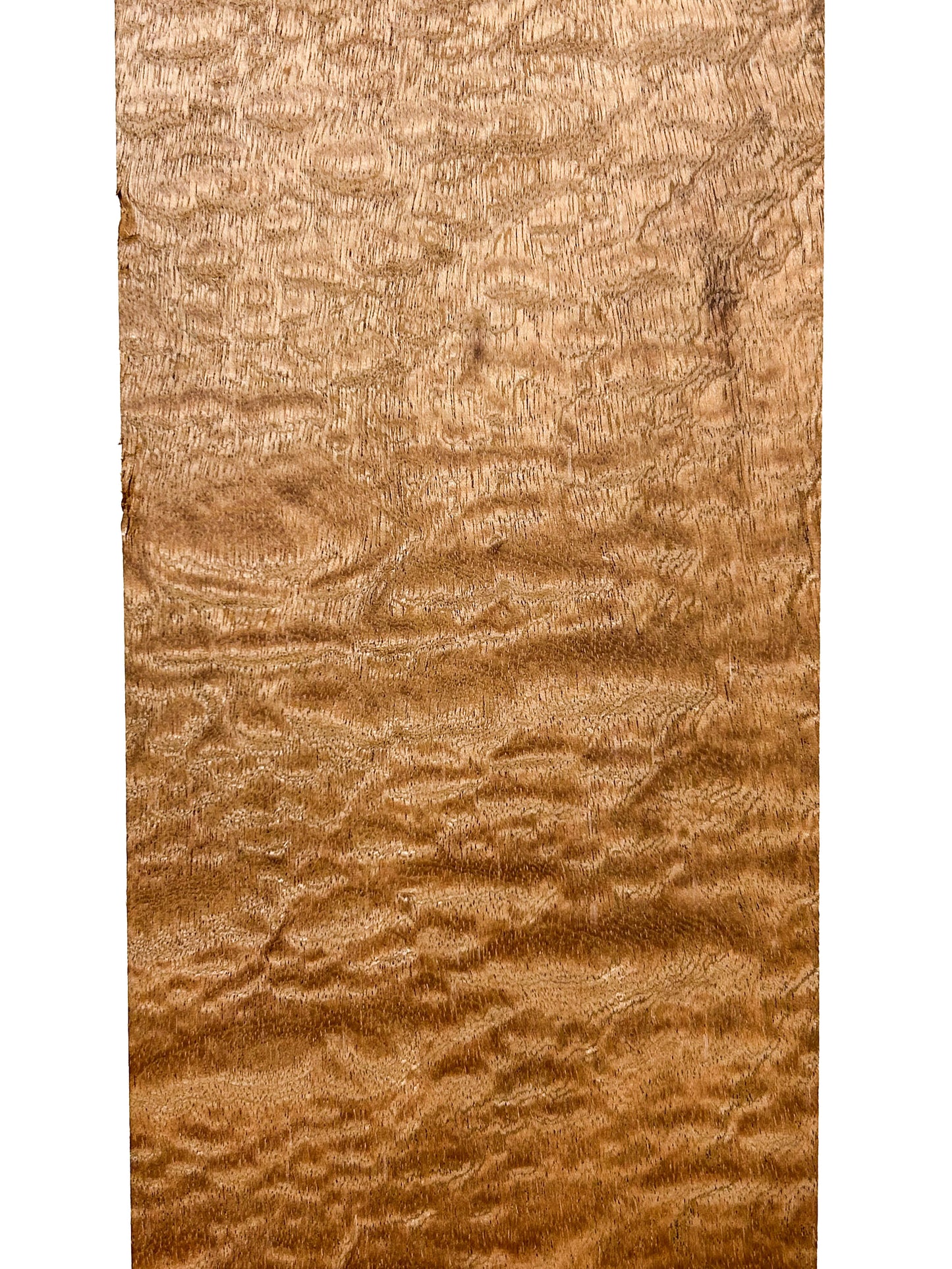 Sapele Highly Figured Pomelle Cut Board - 27.5" x 4-7/8" x 3/4" WE836