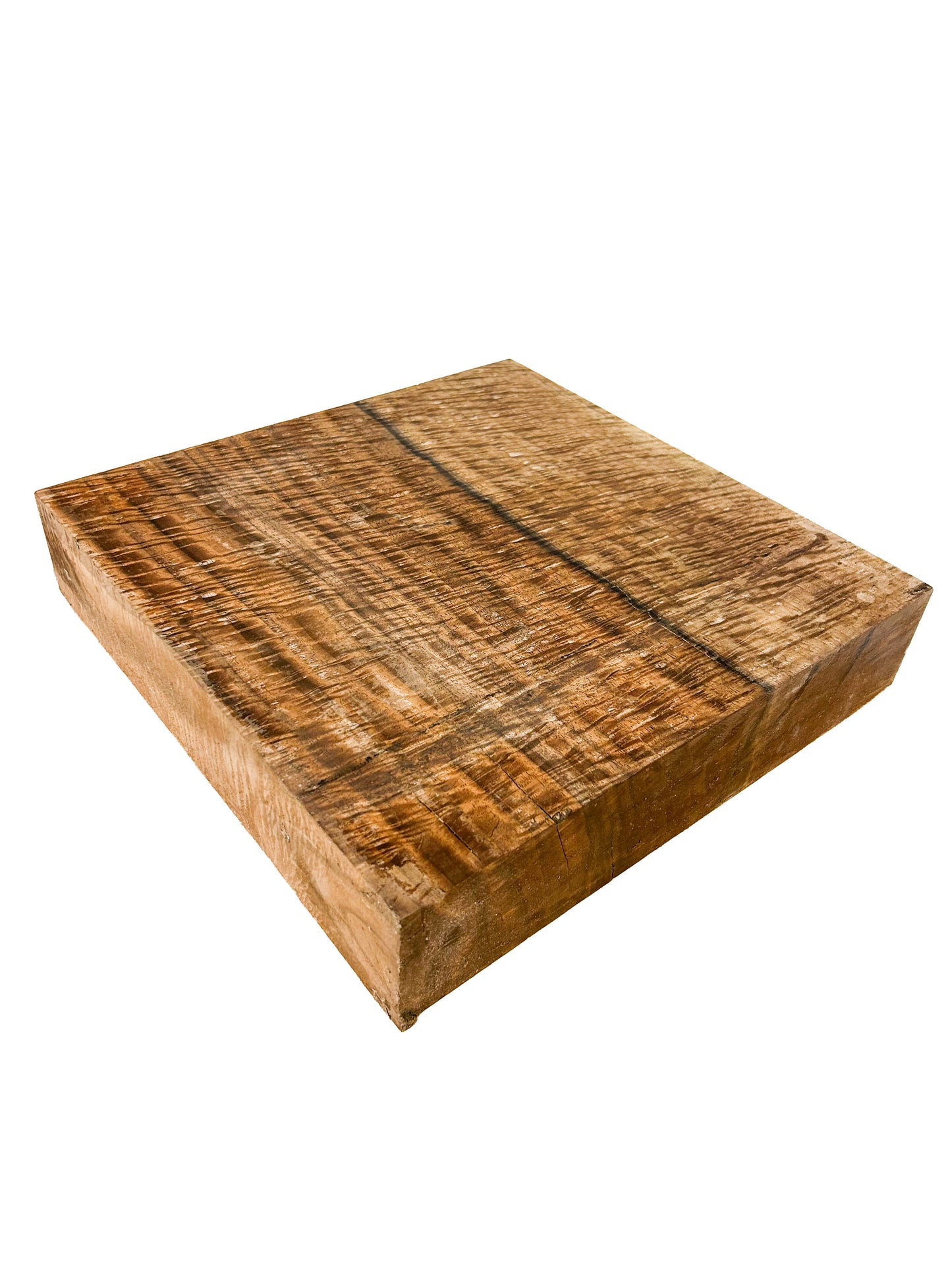 Walnut, Bastogne HIGH FIGURE bowl blank/platter - 14"x 14" x 2-7/8" WE839