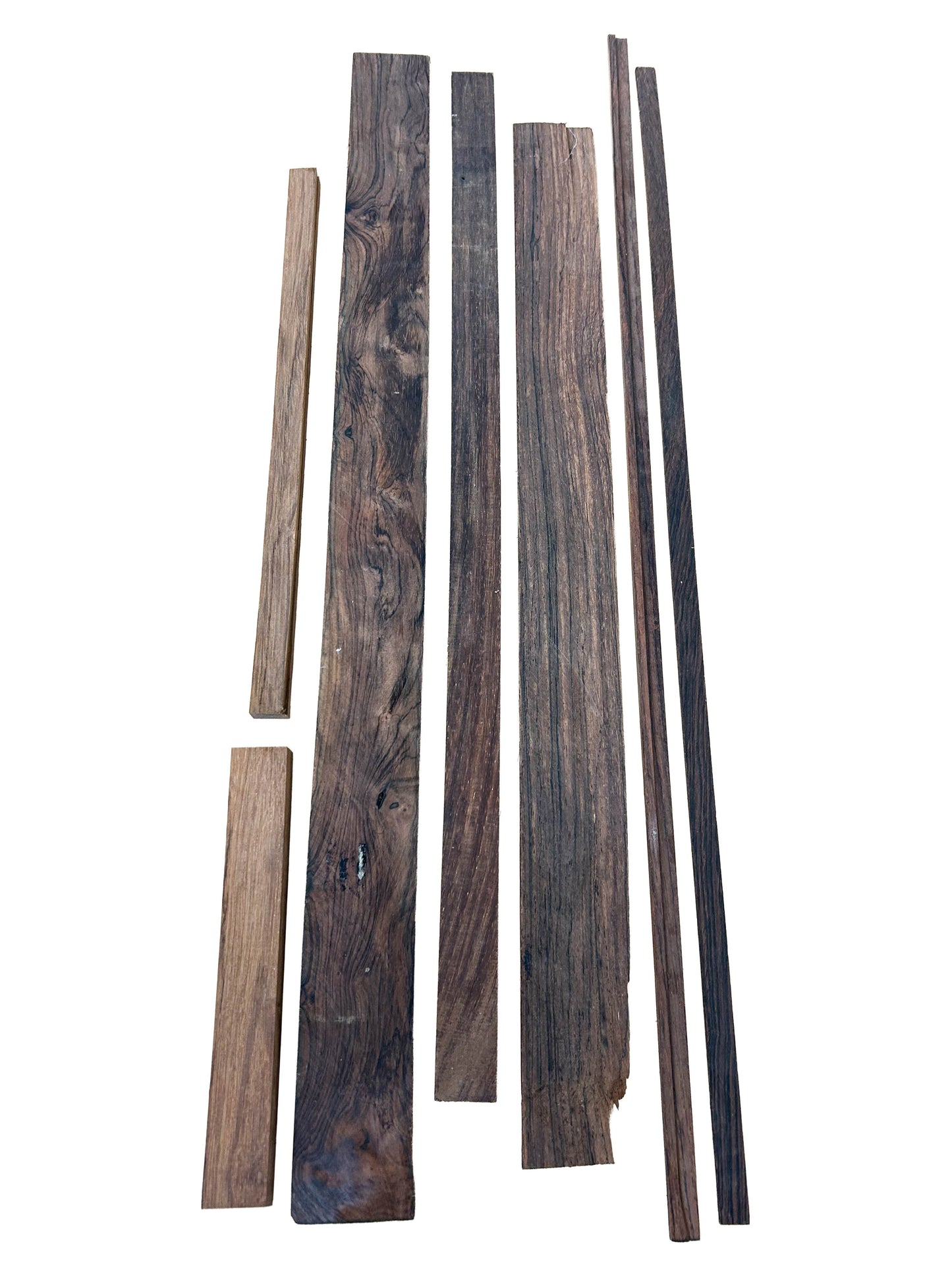 Br Rosewood, 50 years old - 7 random pieces - WE841