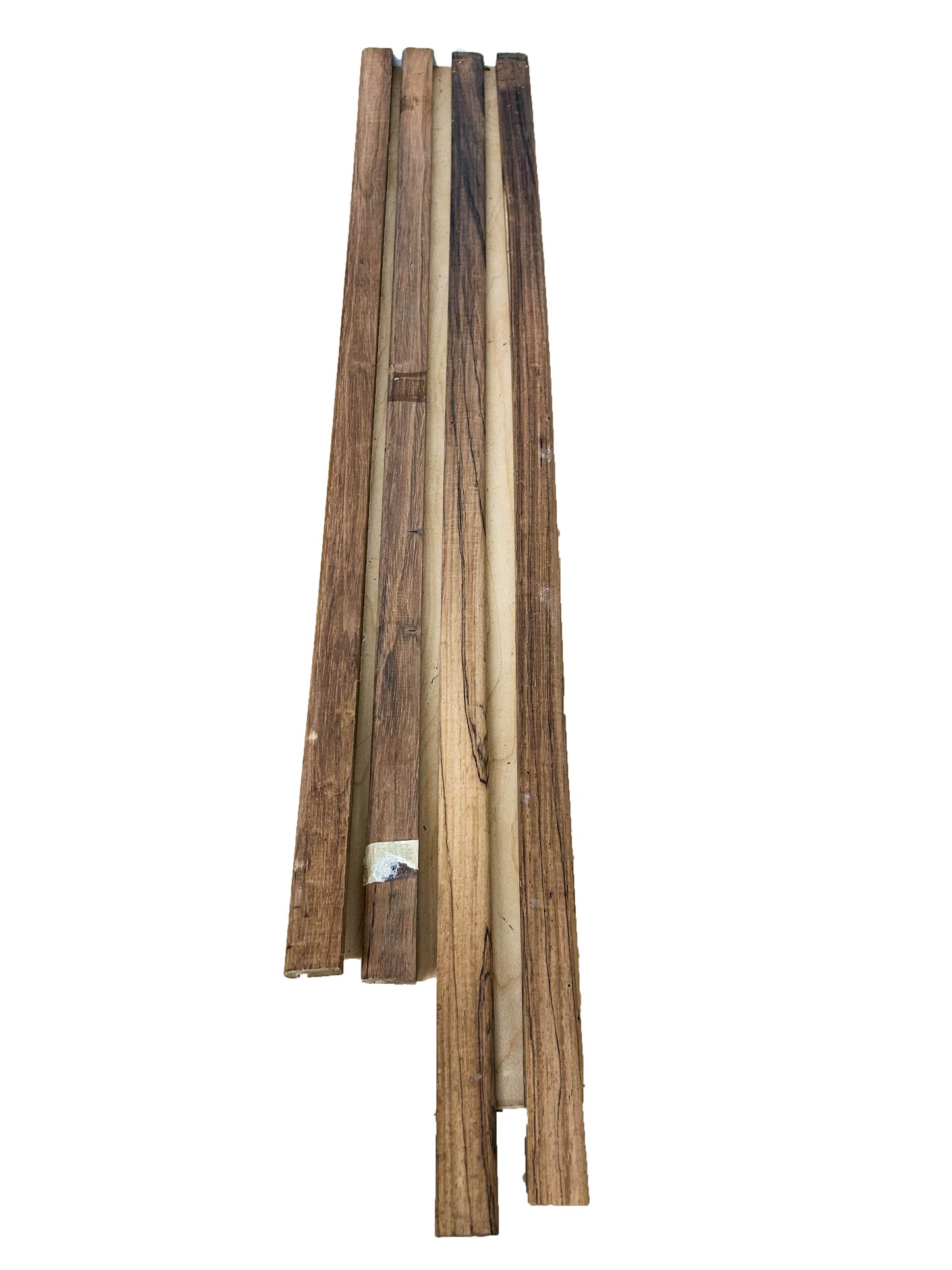 Br Rosewood, 50 years old - 4 pieces 28-32"x 1"x .5" - WE843