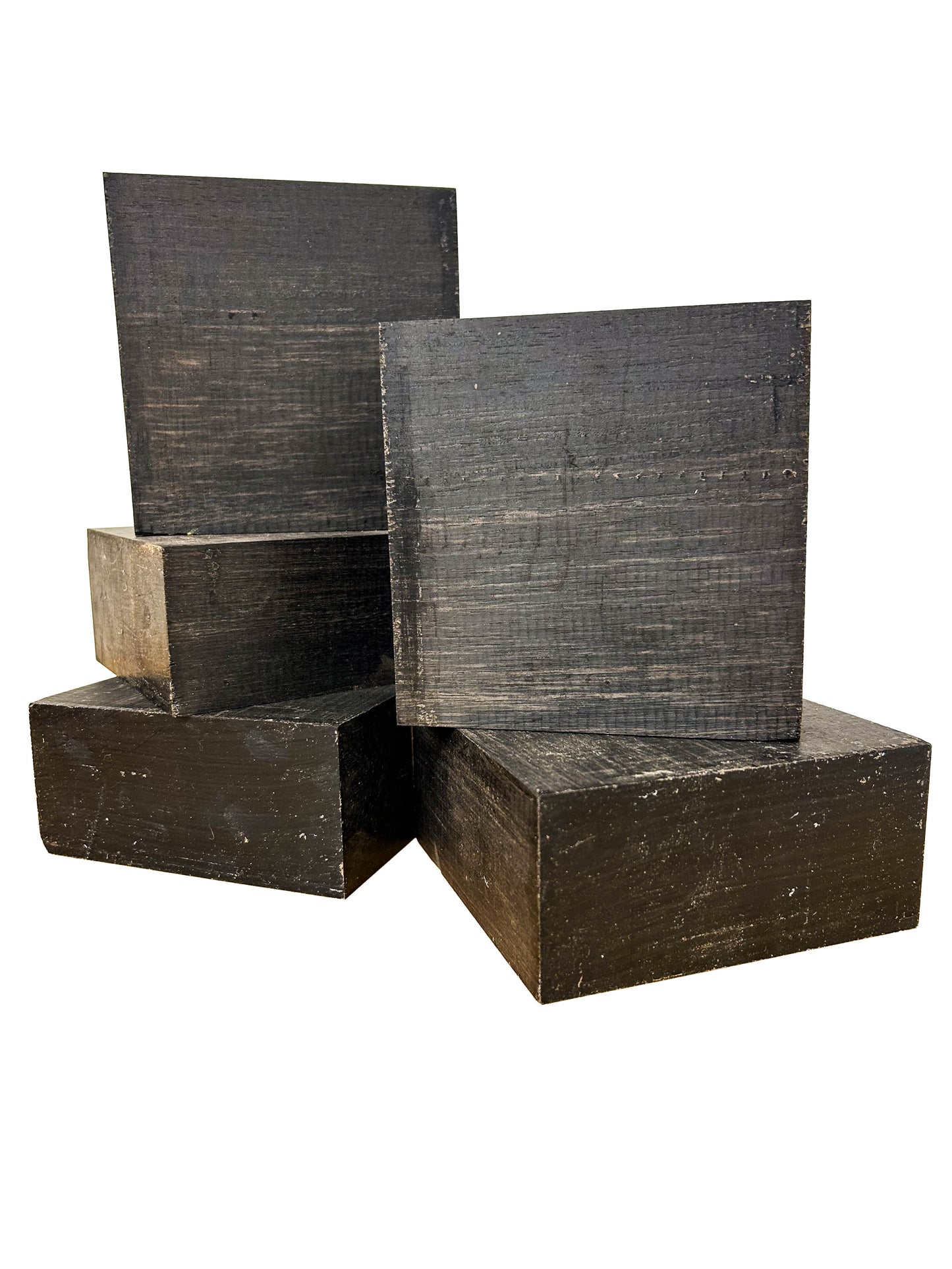 EBONY, Gabon Bowl Blanks - 4.5" x 4.5" x 2" WE858