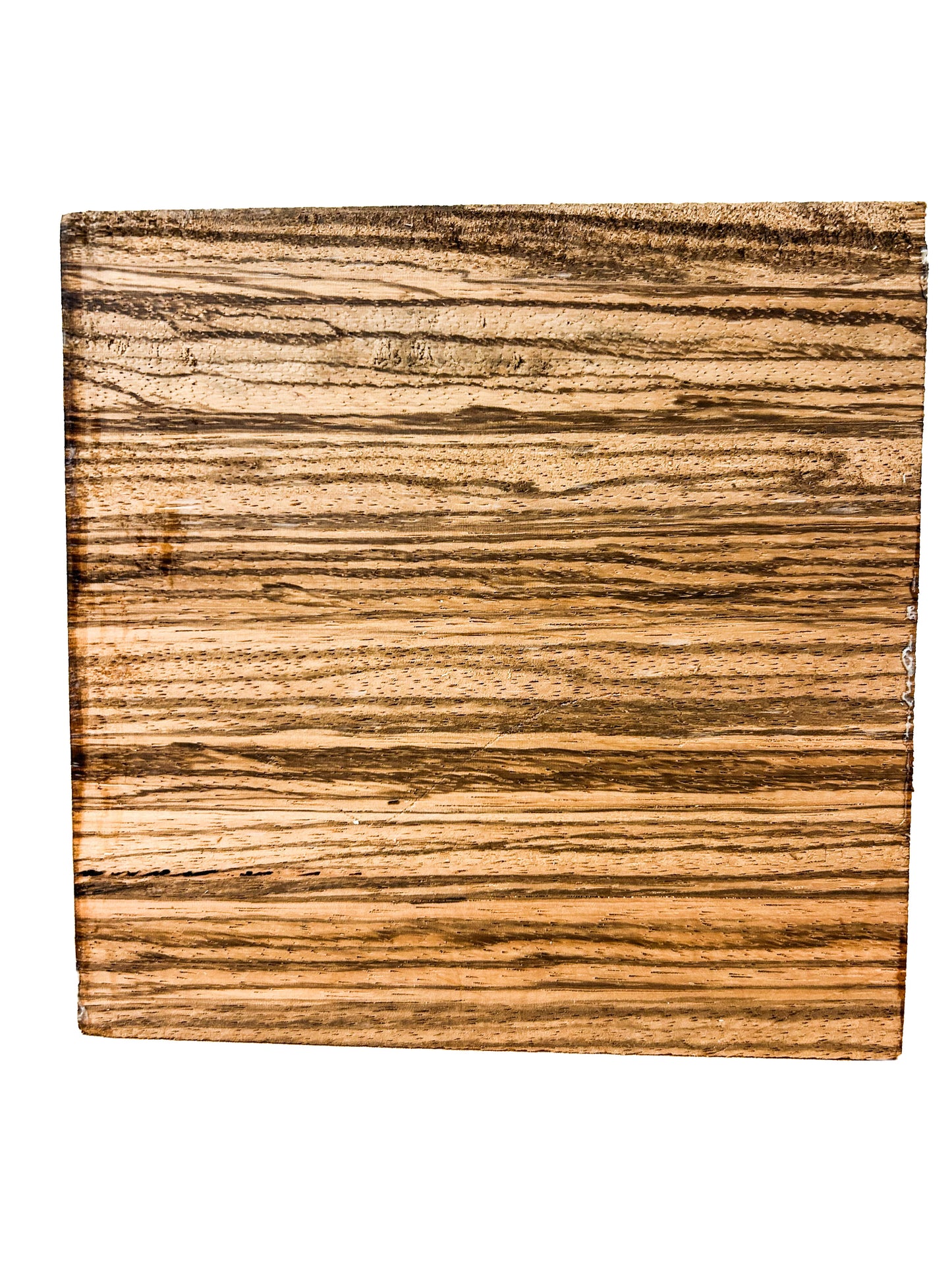 Zebrawood, Thick Stock Bowl Blanks - 6" x 6" x 3-7/8" - WE929