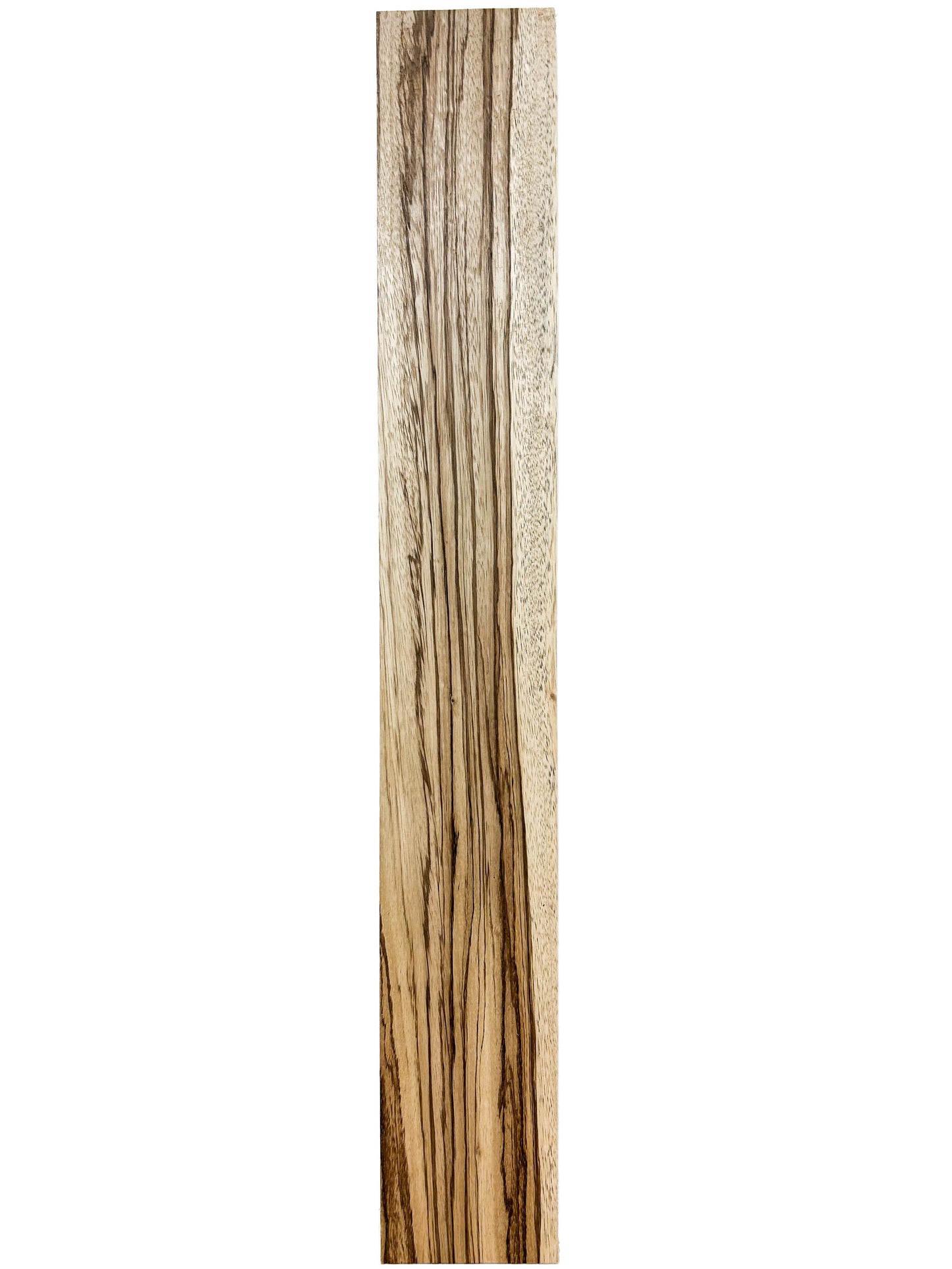 Zebrawood 4/4 Exotic Board - 27.5" x 4" x .75" - WE946