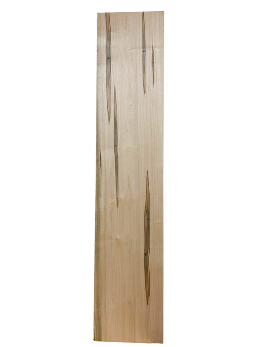 Maple, Ambrosia/Wormy Figured - 40"x 8.25" x 7/8" WE952