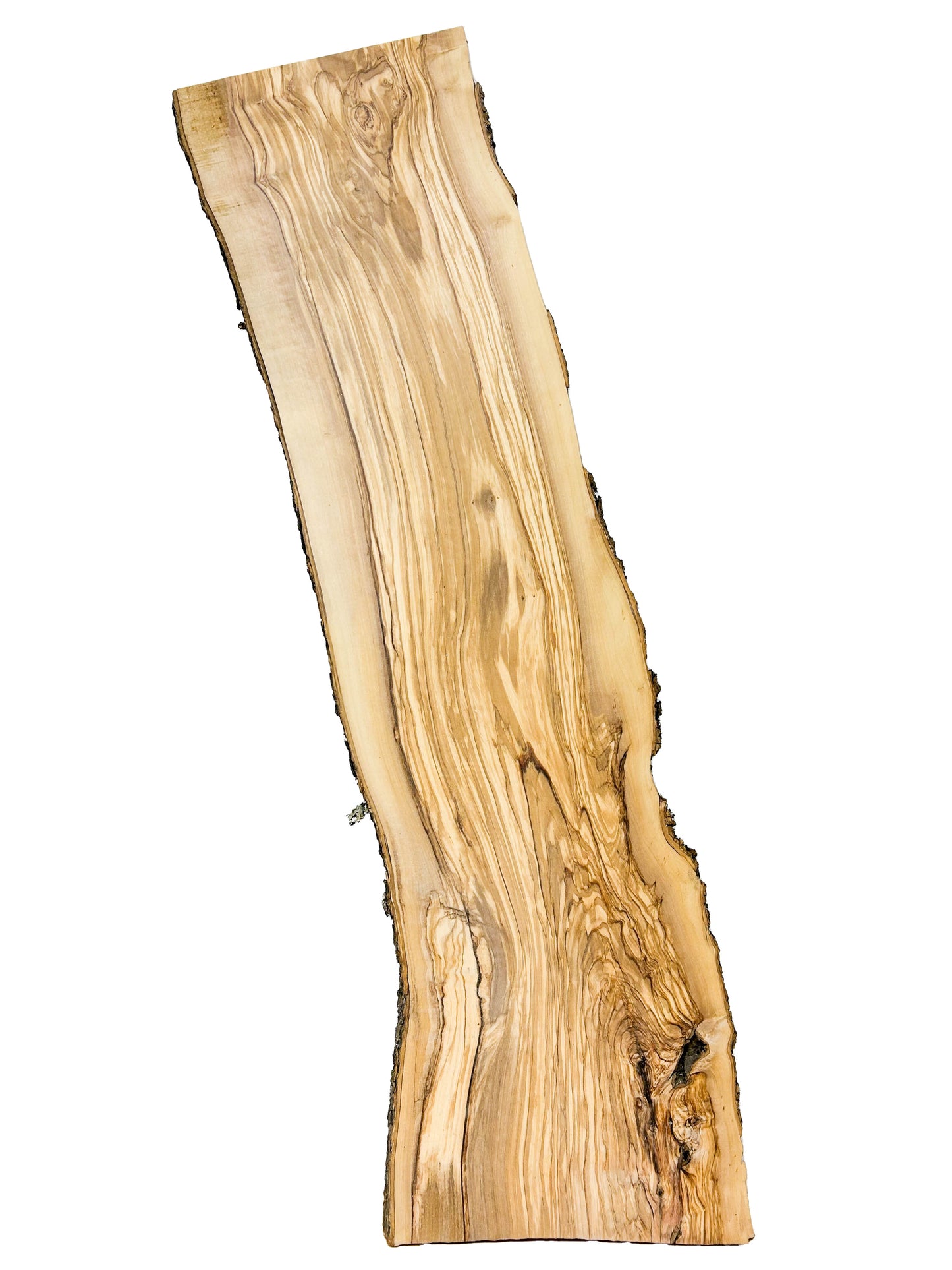 OLIVEWOOD: Italian Live Edge Figured, Cutting Boards 36"x 10-11-"x .75" - WE954
